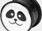 Plug 16 mm - Panda Face (na zamówienie)