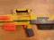 NERF shotgun z laserem