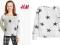 H&amp;M sweterek w gwiazdki 158/164 12-14 Y