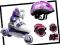 WROTKI + ROLKI 2w1 4S + KASK + OCHRANIACZE - 30-33