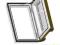WYŁAZ DACHOWY PCV OKNO WYŁAZOWE PVC 45x73 KOŁNIERZ