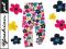 BREEZE śliczne legginsy getry KWIATY n 98 SALE