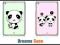 KAWAII PANDA Apple iPad Mini etui pokrowiec cover