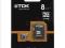 TDK MICRO SD 8GB Class 4 + ADAPTER