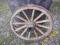 67 cm STARE KOŁO DREWNIANE OD WOZU ( nr 66 ) KOŁA