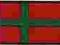 Bornholm - Naszywka Flaga Bornholmu