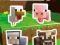 Minecraft Animals - naklejka