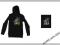 O9846 NOWA EXTRA CZARNA BLUZA Z KAPTUREM R.164 HT