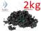 Żwir czarny 1-3mm 2kg __________ czarny drobny