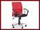 Fotel biurowy TONY czerwony krzesło TILT HALMAR