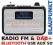 RADIO BLAUPUNKT PP15DAB DAB+ FM USB SD BLUETOOTH