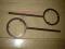 PIERŚCIEŃ Z PRĘTEM  X 2 -  pomoc  naukowa szkolna