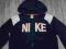 Super bluza NIKE M BDB 152 158 duże logo logowana
