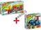 LEGO DUPLO 5605 5640 sportowe auto cysterna stacja