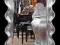 Efektowne LUSTRO W SREBRNEJ RAMIE 122x78cm 082551)