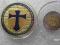 Ogromna i śliczna moneta.KRZYŻ TEMPLARIUSZY