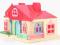 Domek Happy Family z uchwytem - mebelki, ludziki