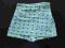 Krótkie spodenki dziewczęce jak spódniczka rozm S