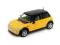 A158 Welly model Mini Cooper żółty 1:24 22075