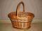 Wiklinowy koszyczek prezentowy-koszyk na drobiazgi