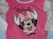 Body DISNEY Myszka Minnie 68 ideał