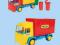 Zabawki WADER Mini Truck kontener-śmieciarka 38083
