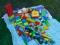 Mega Bloks duży zestaw klocków używanych - super