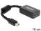 Delock 65099 Kabel mini USB&gt; HDMI 19pin female