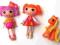 Zestaw Mini lalaloopsy 2 lalki+ konik, pony kucyk