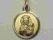Medalik Złoty M Boska Częstochowska 333 8k komunia