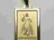 Medalik Złoty Chrystus 333 8k komunia chrzciny