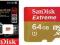 Nowa karta SANDISK 64 GB EXTREME 80MB/s