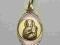 Medalik Złoty MB Częstochowska 585 14k komunia