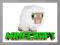 MINECRAFT OWCA PLUSZAK MASKOTKA CREEPER OWIECZKA