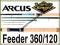 FEEDER KONGER ARCUS 360cm/120g WROCŁAW