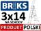 POLSKA DRABINA ALUMINIOWA BRIKS 3x14 +FS+GRATISY
