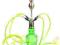 Green Fajka Wodna 4 węże Shisha 65cm+Melasa+Węgiel