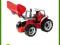 LENA Ciągnik z łyżką 62 cm czerwony LENA Ciągnik z łyżką 62 cm czerwony