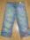 H&amp;M*modne jeansowe przycierane*140 cm