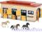 ** SCHLEICH 87289 FOLWARK STAJNIA: 40164 + 3 KONIE