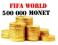 Fifa World 500K coins 500000 Monet + 50K GRATIS