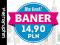 BANER REKLAMOWY BANERY REKLAMOWE - projekt