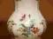 WAZON WEIMAR KWIATY ZŁOTO PORCELANA