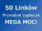 50 LINKÓW - PROFESJONALNY SYSTEM SEO