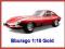 JAGUAR E COUPE 1961 Gold   Bburago  1:18 12044