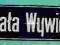 ul. Michała Wywiórskiego    - blacha emaliowana