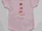Śliczne różowe body rozmiar 86 nowe