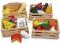 Drewniana żywność 4 skrzyneczki Melissa and Doug