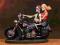 figurka HARLEY PARA na harleyu motorze * veronese