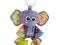 TOYS Lamaze Zawieszka Fioletowy Słoń LC27044